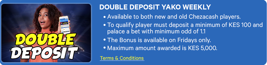 double deposit bonus