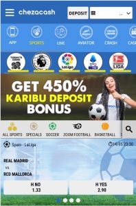 how to deposit chezacash 2